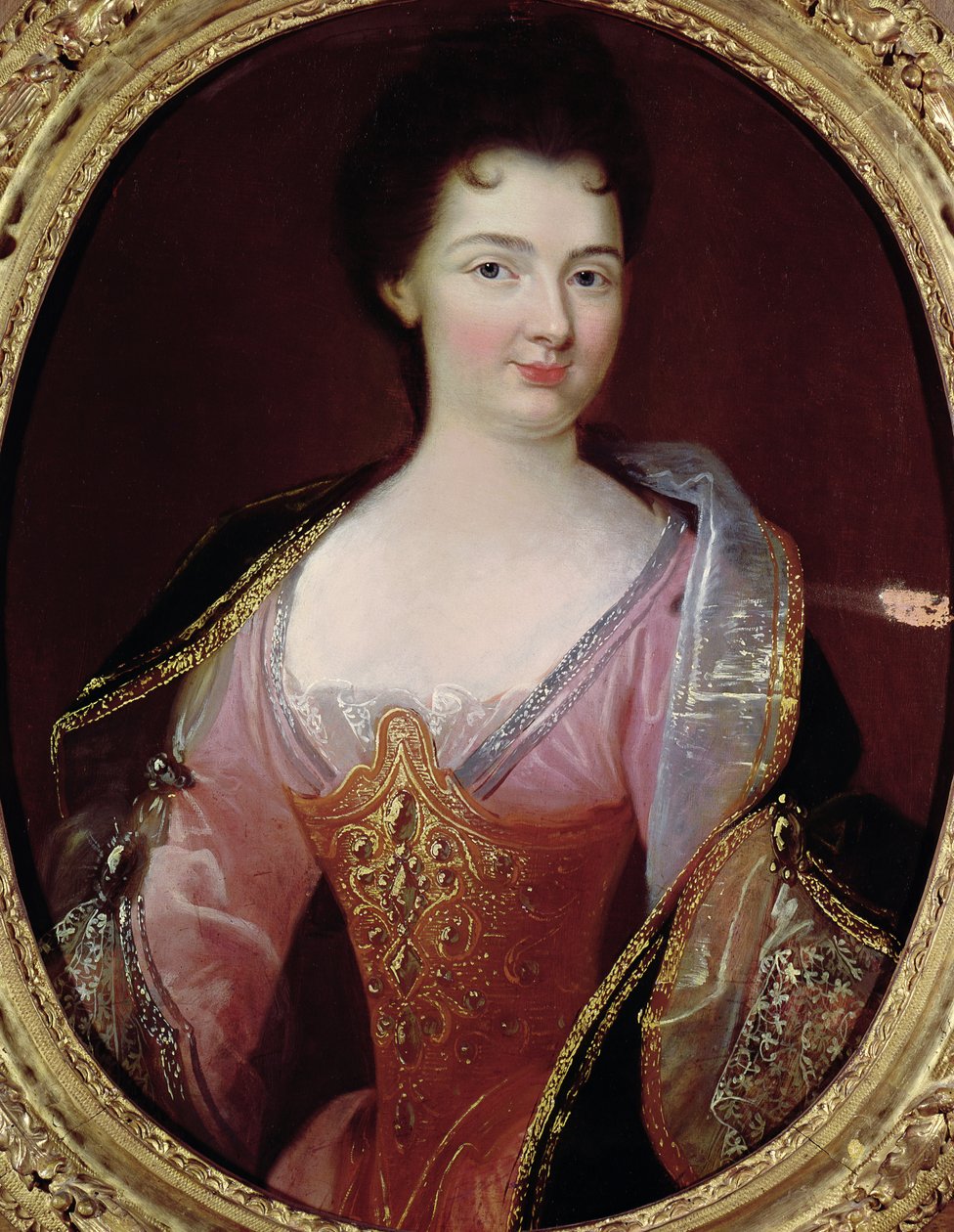 Porträtt av Claudine Alexandrine Guerin de Tencin (1682-1749) av French School