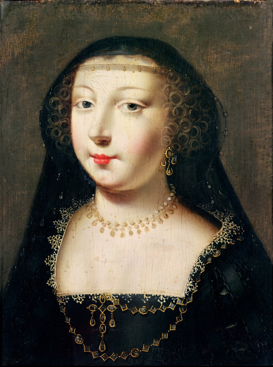 Porträtt av Gabrielle d