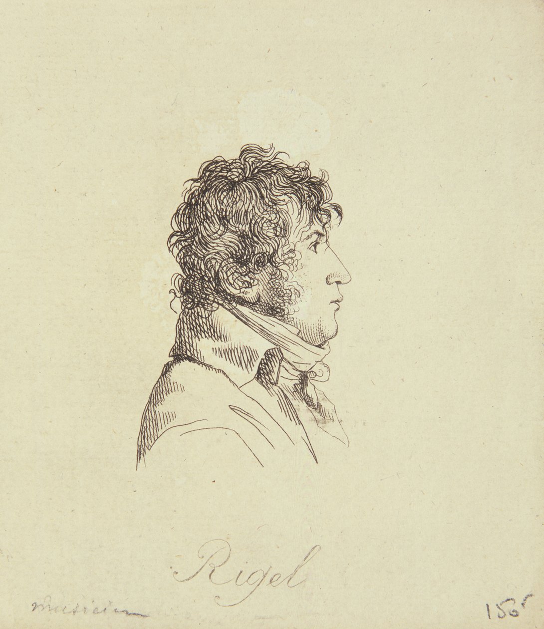 Porträtt av Henri-Jean Rigel (1772-1852) av French School