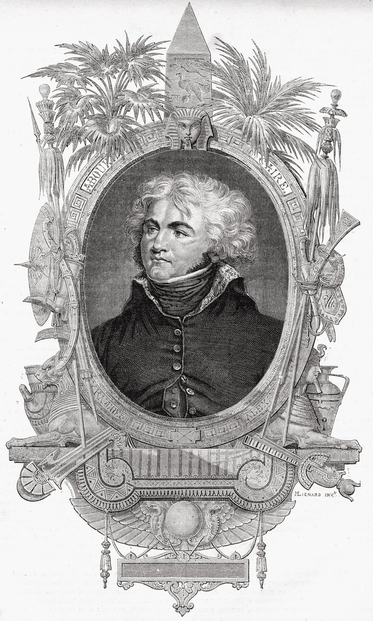 Porträtt av Jean Baptiste Kleber (1753-1800) av French School