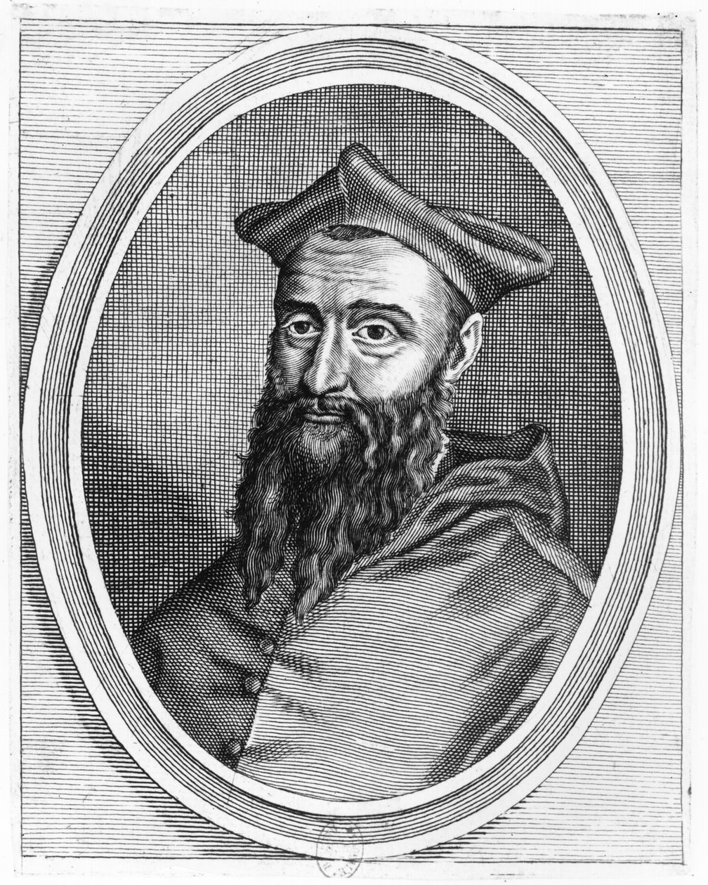 Porträtt av Jean du Bellay (ca 1492-1560) av French School