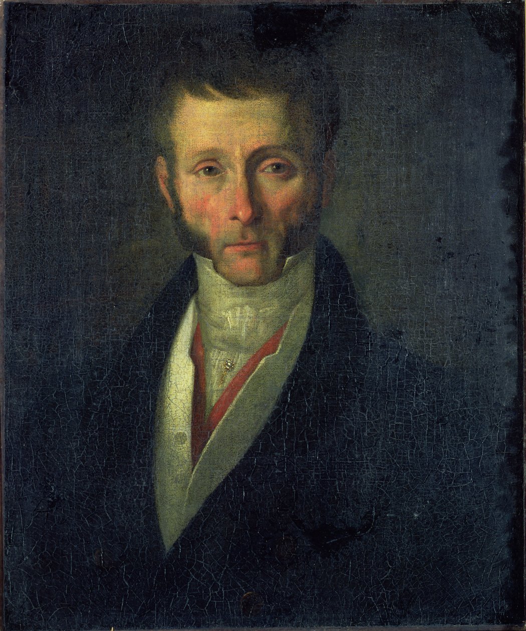 Porträtt av Joseph Fouche (1759-1820) hertig av Otranto, 1813 av French School