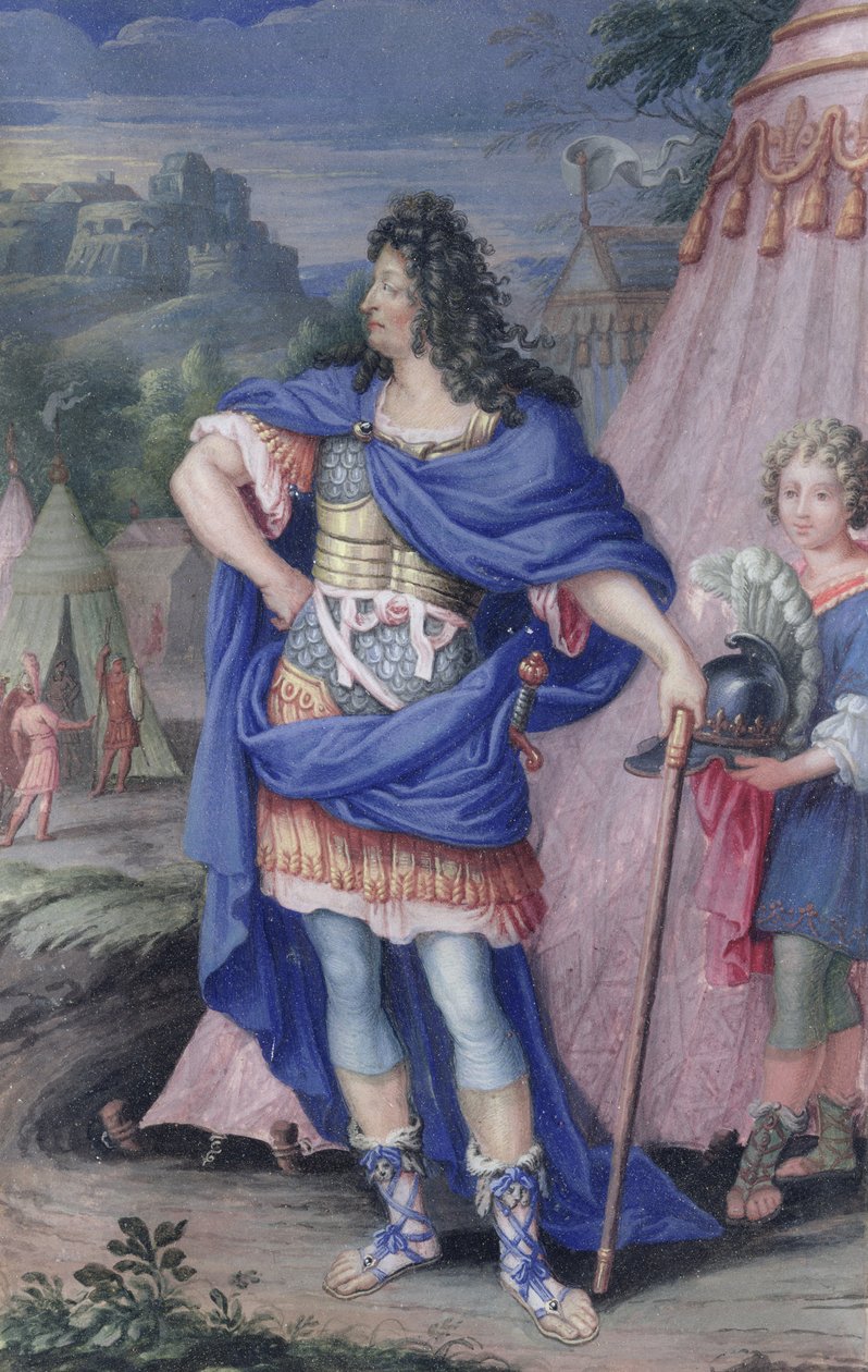 Porträtt av Ludvig XIV (1638) kung av Frankrike av French School