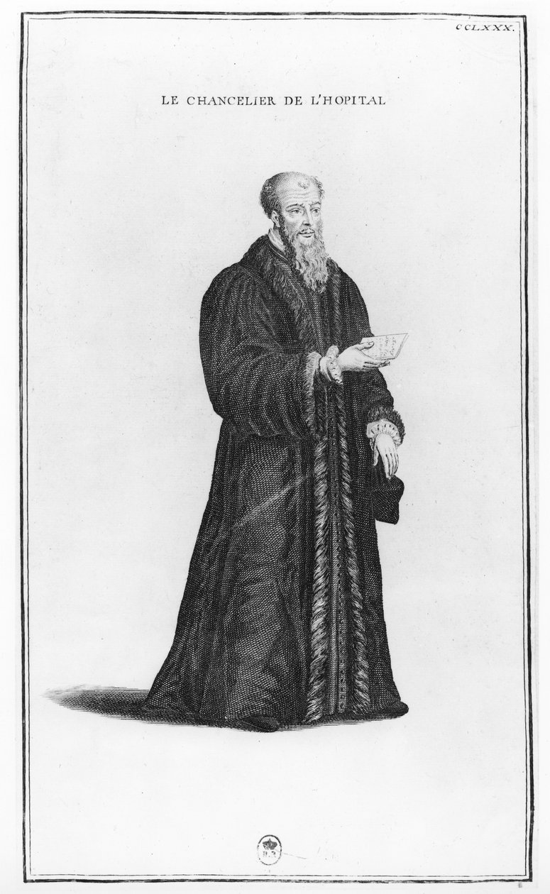 Porträtt av Michel de L