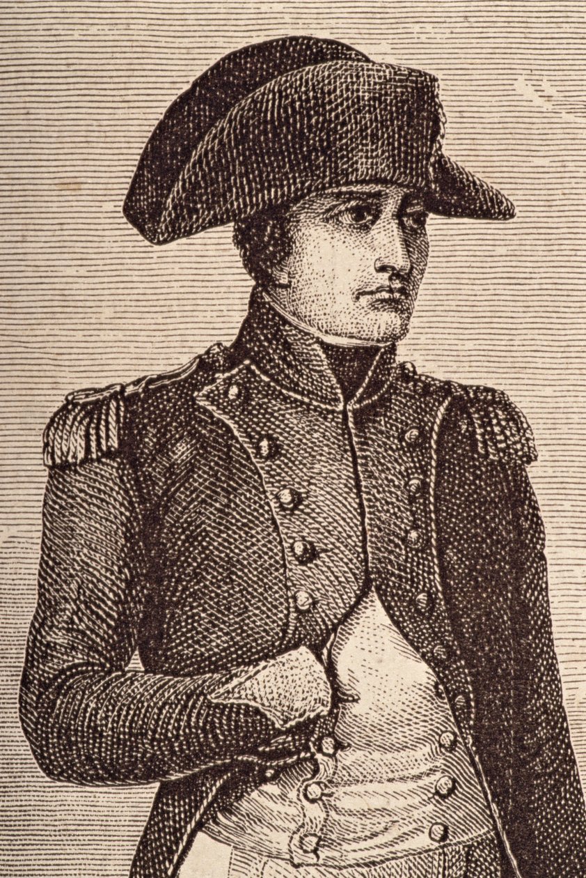 Porträtt av Napoleon Bonaparte (1769-1821) (detalj av 102368) av French School
