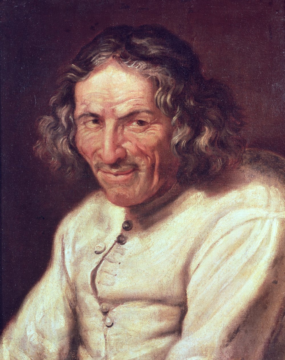 Porträtt av Paul Scarron (1610-60) av French School