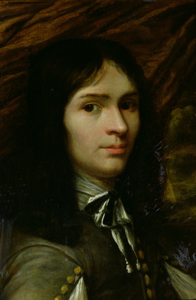 Porträtt av Rene Descartes (1596-1650) av French School