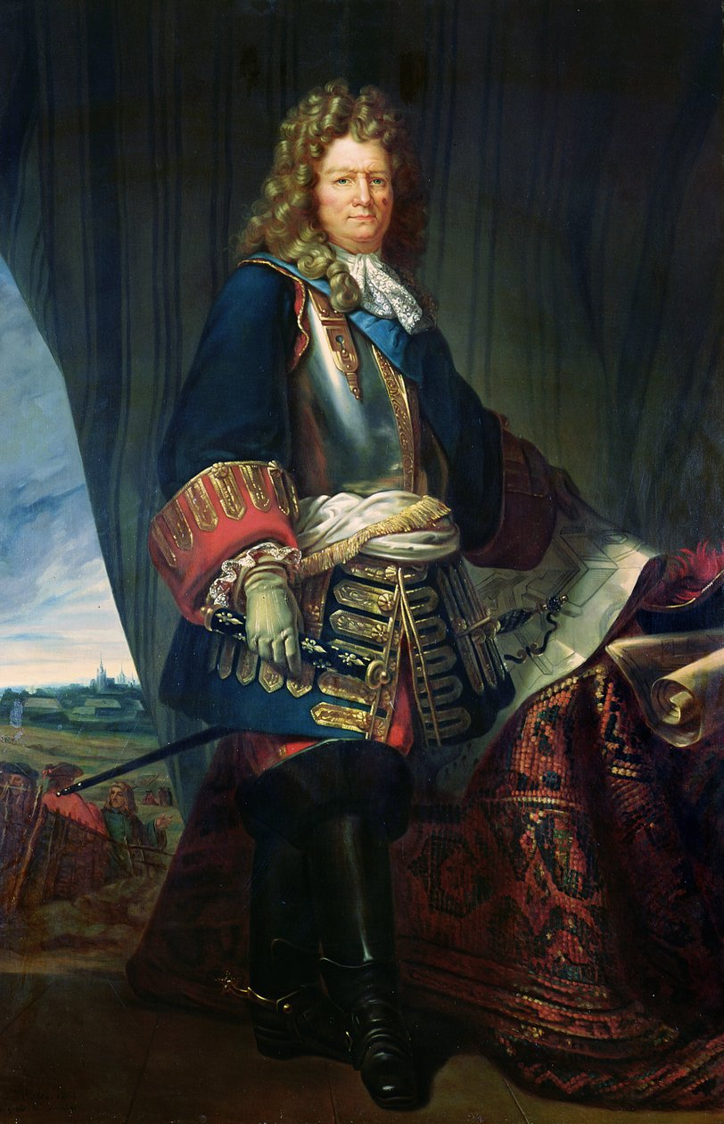 Porträtt av Sebastien le Prestre av Vauban (1633-1707) av French School