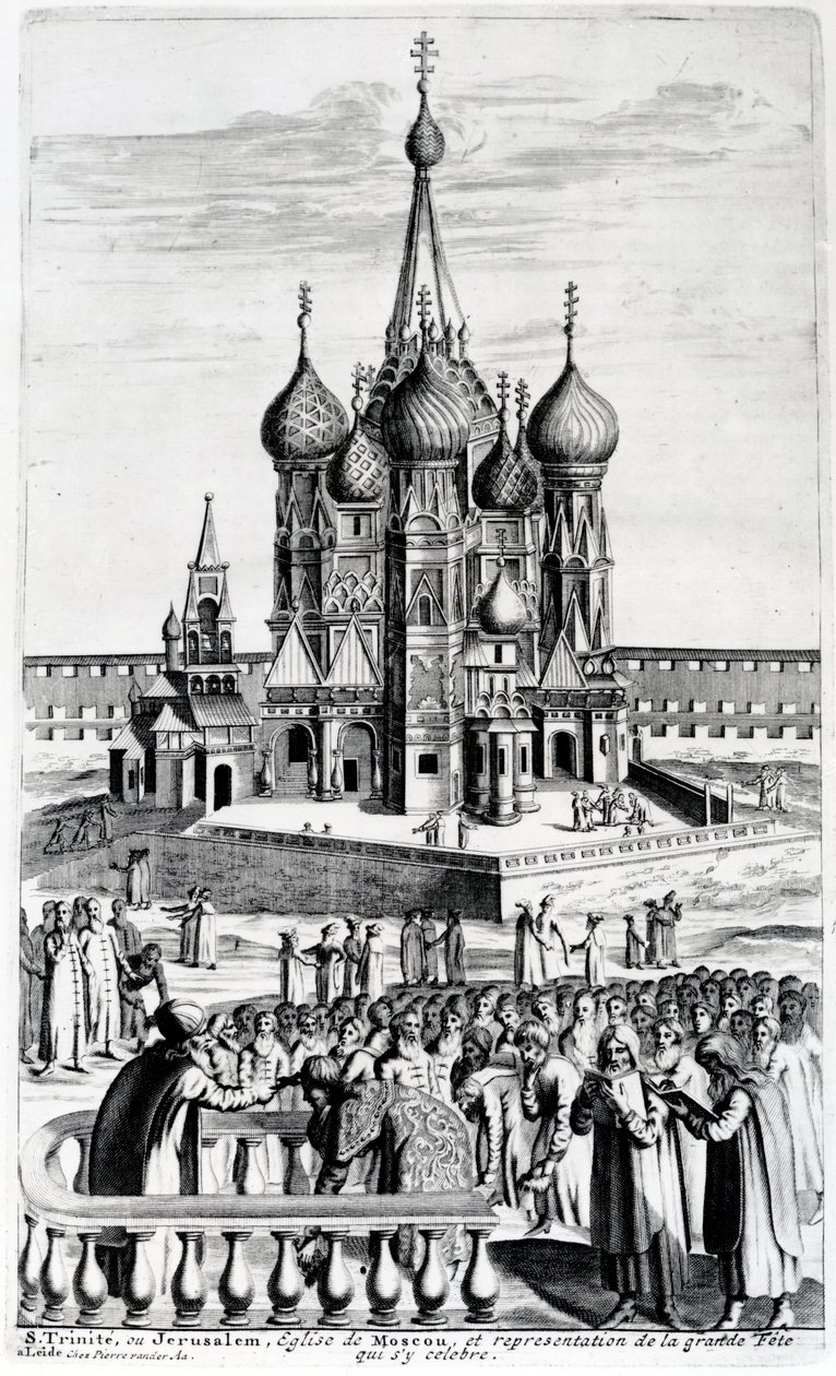 Sankt Basilius-katedralen, Moskva av French School