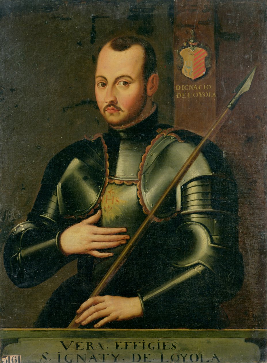 Sankt Ignatius av Loyola (1491-1556) av French School