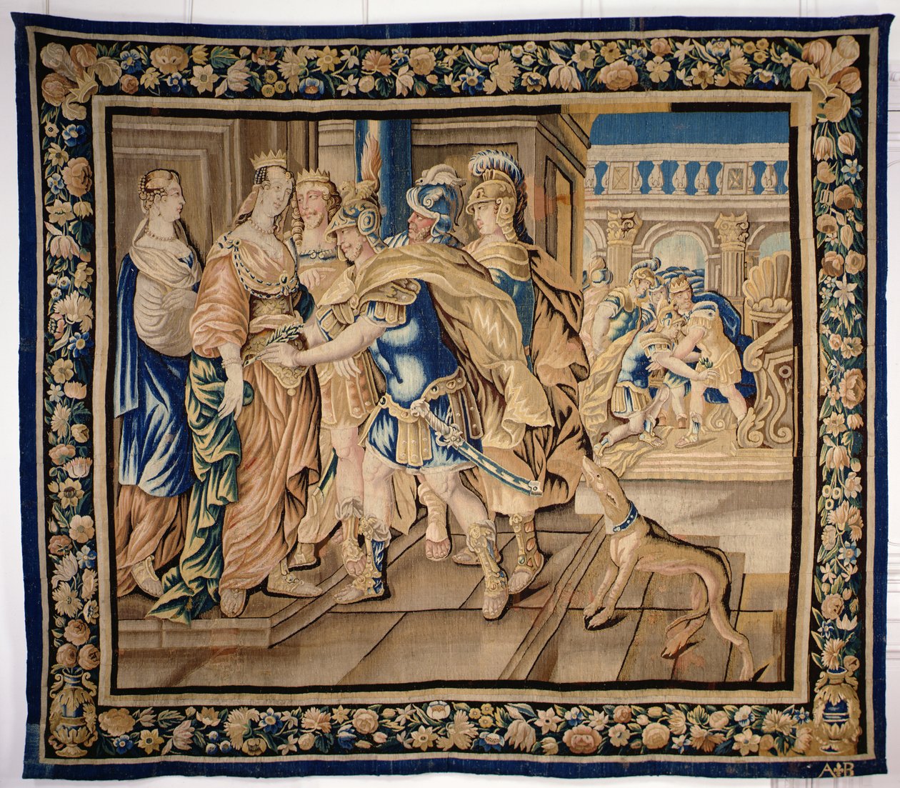 Scen från antiken, Aubusson av French School