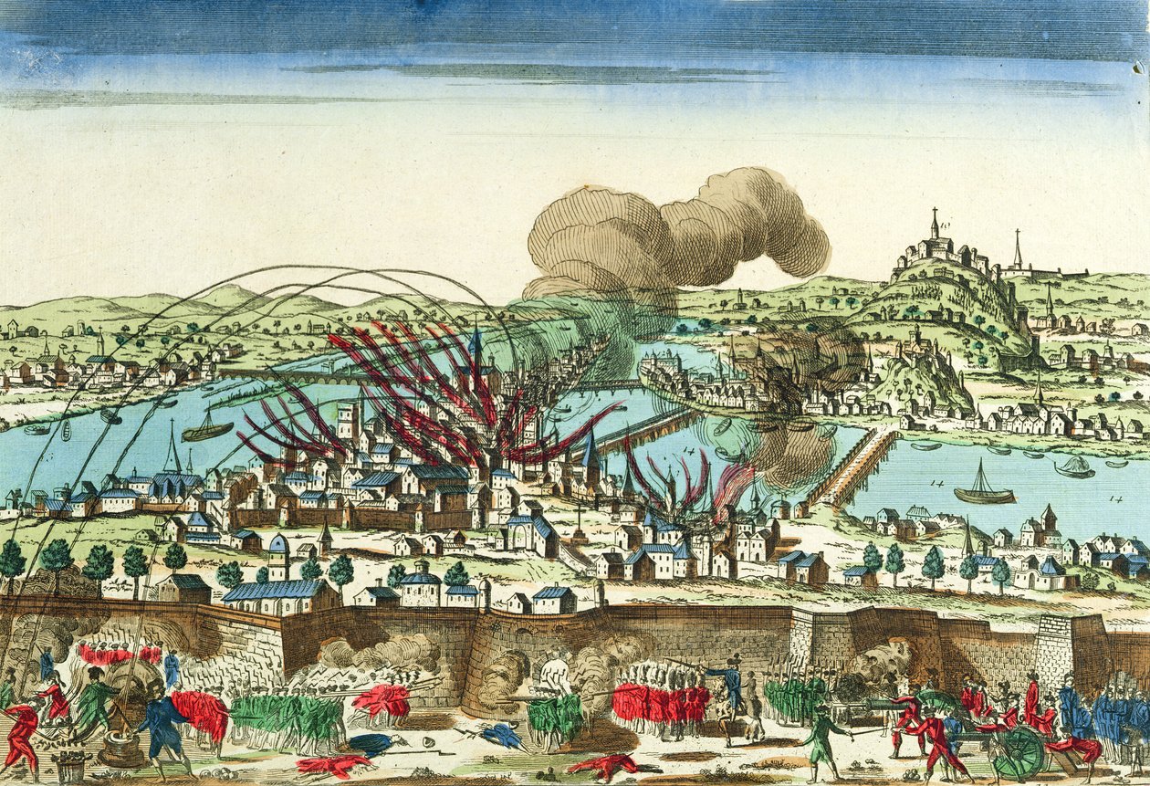 Belägringen av Lyon, oktober 1793 av French School