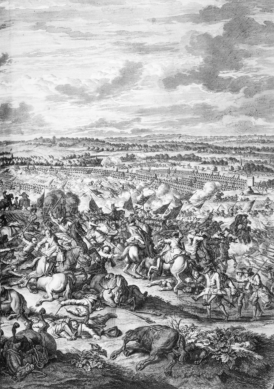 Le Taua o Oudenarde, 1708 swed av French School