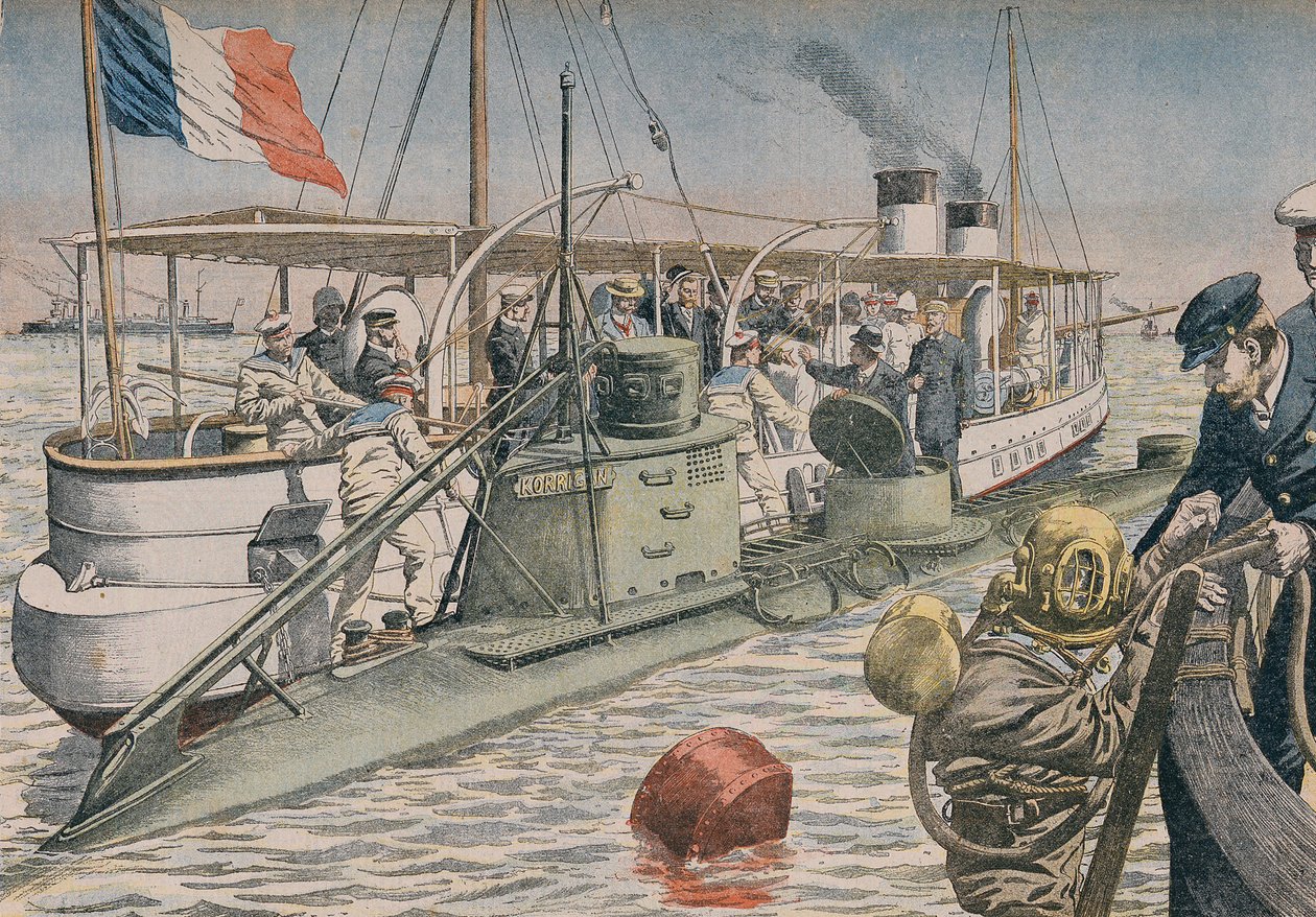 The Bizerte Catastrophe, illustration från 