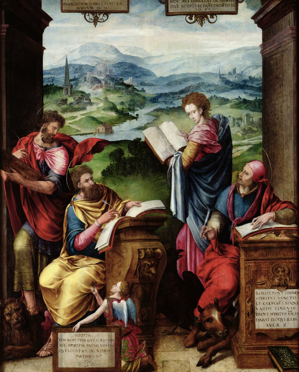 De fyra evangelisterna av French School