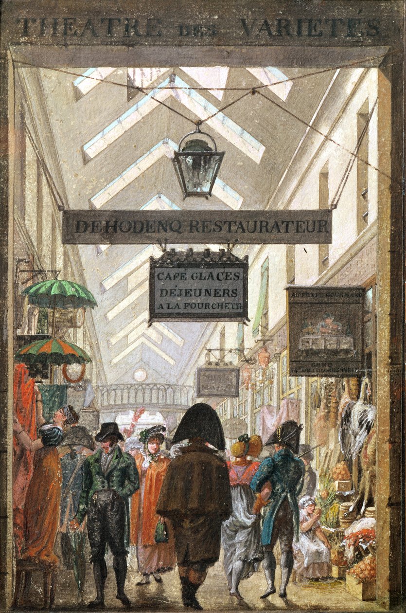 Passage des Varietes, Paris swed av French School
