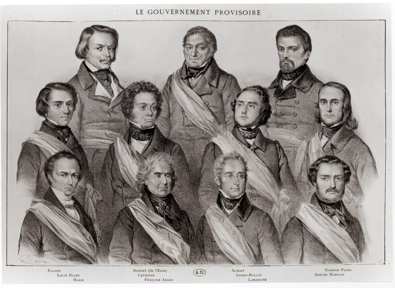 1848 års provisoriska regering av French School