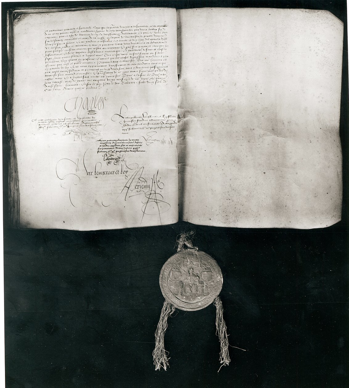Fördraget i Cambrai, 1529 av French School