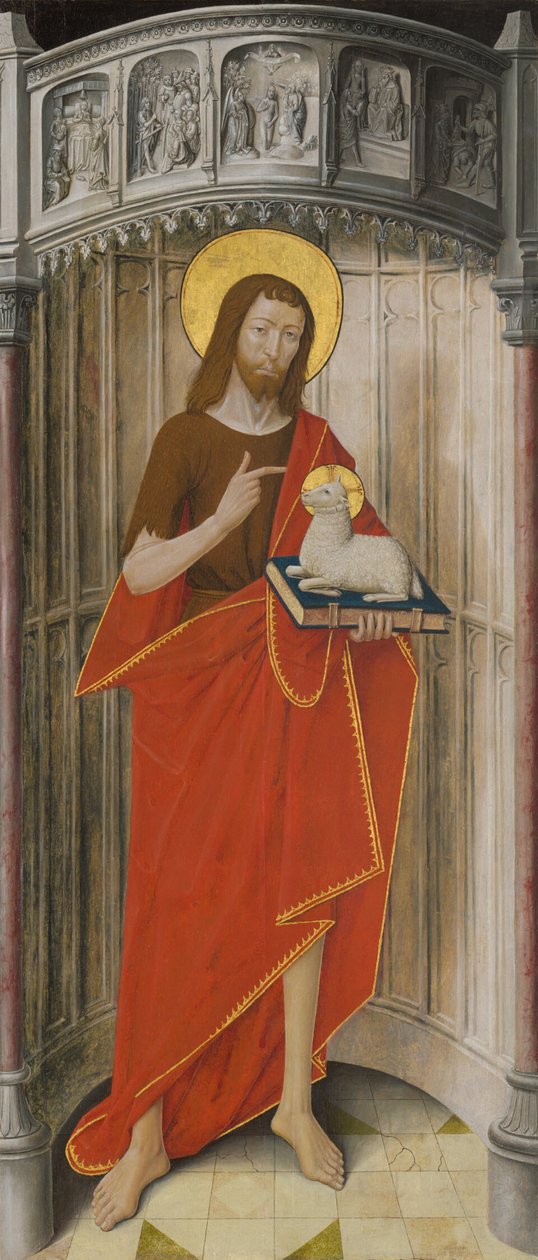 Tavlor från högaltaret i chartrehuset Saint-Honoré i Thuison-les-Abbeville: Sankt Johannes Döparen av French