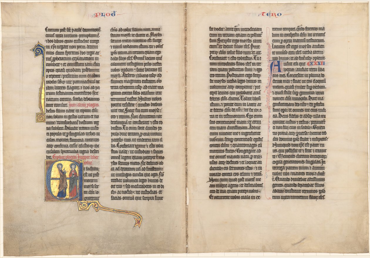 Josua inför Herren av French 13th Century