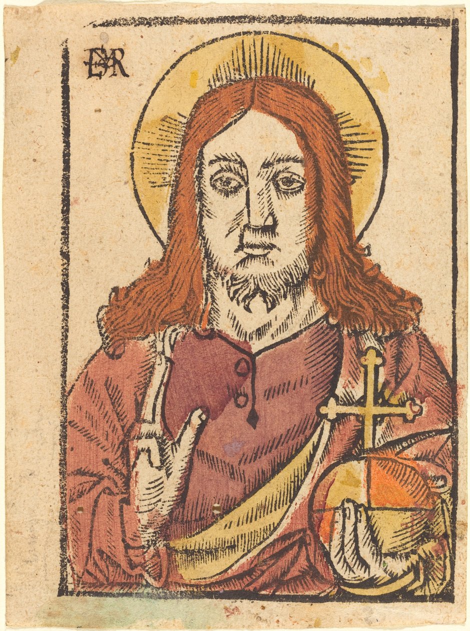 världens frälsare av French 15th Century or Master EMR