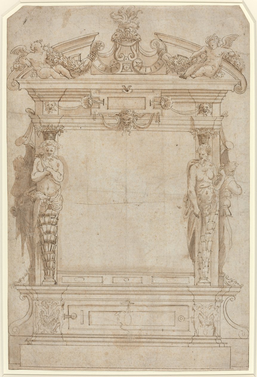 Design för ett arkitektoniskt ramverk av French 16th Century