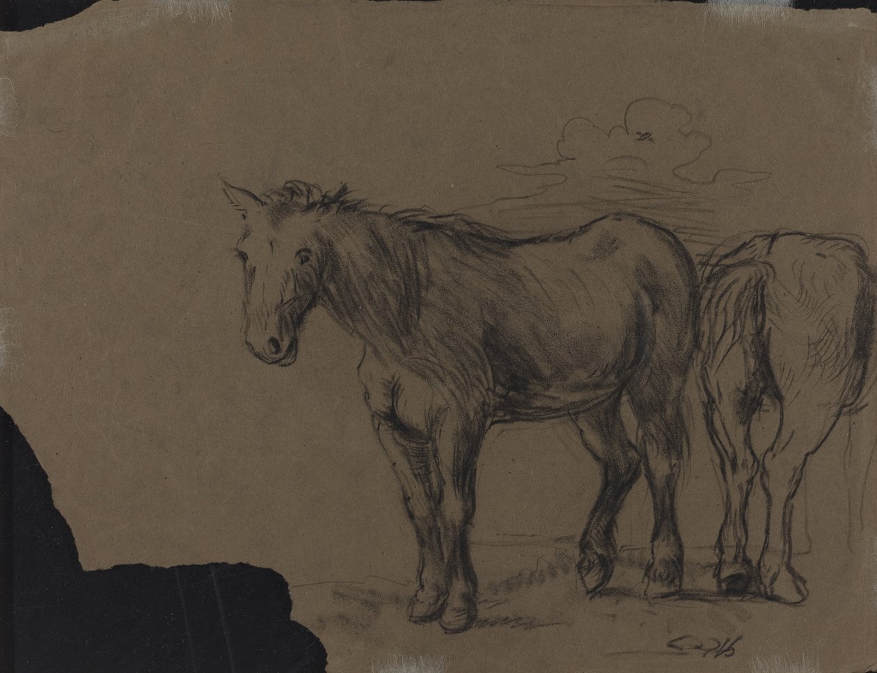 Hästar av French 19th Century