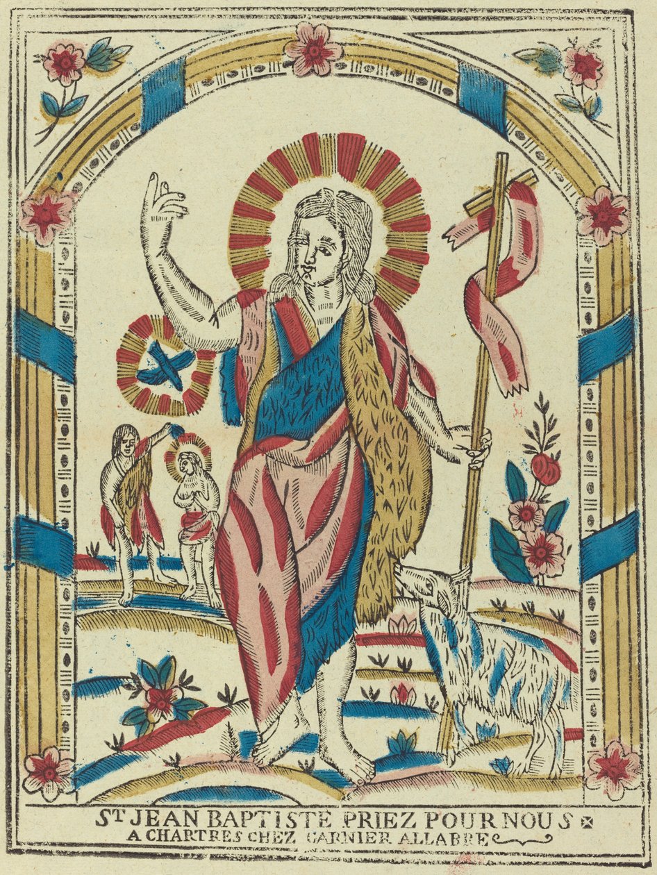 Johannes Döparen ber för oss av French 19th Century