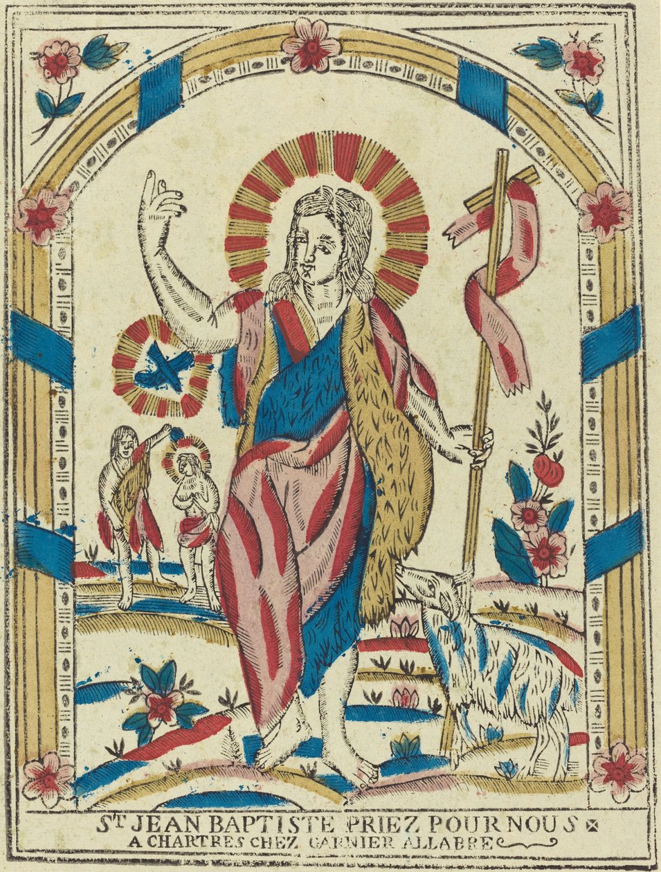 Johannes Döparen ber för oss av French 19th Century