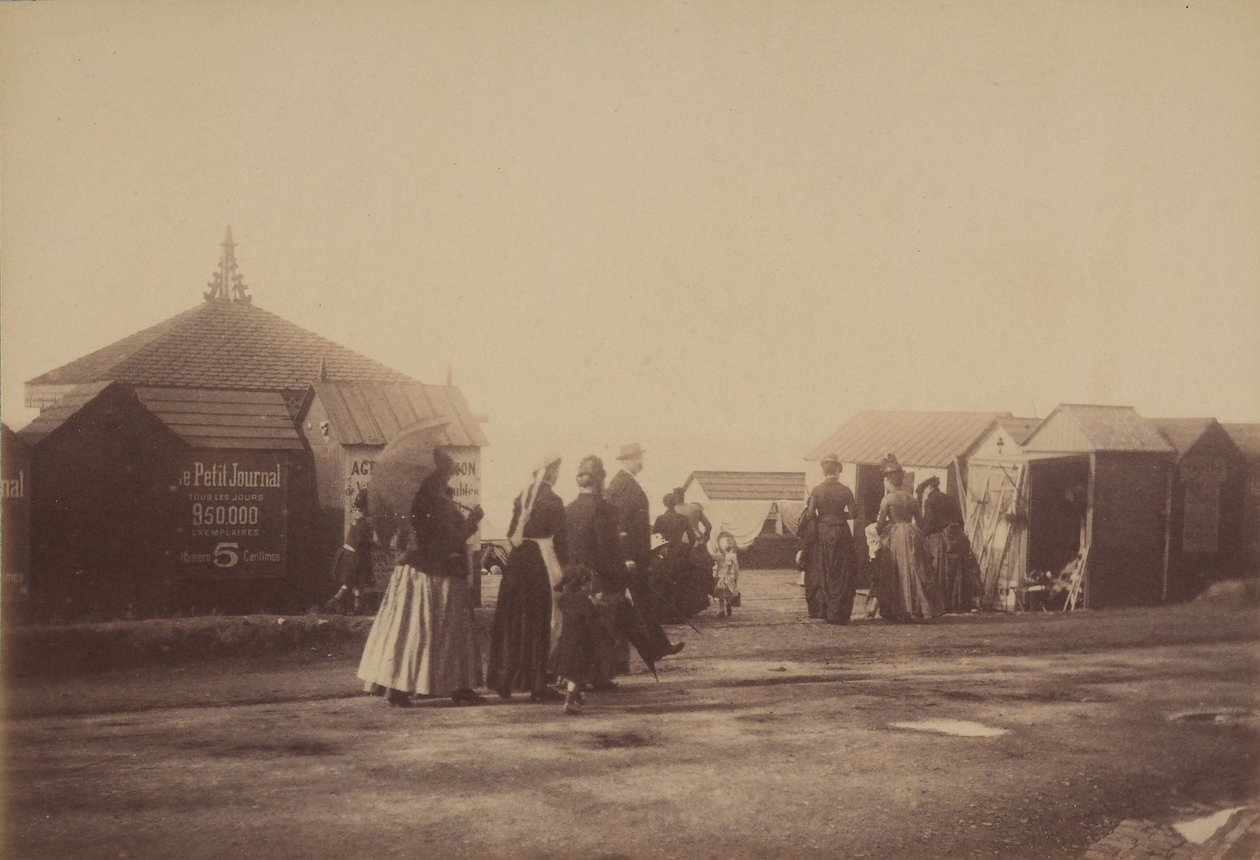 Badanläggning i Villers-sur-Mer, Deauville, Frankrike av French Photographer