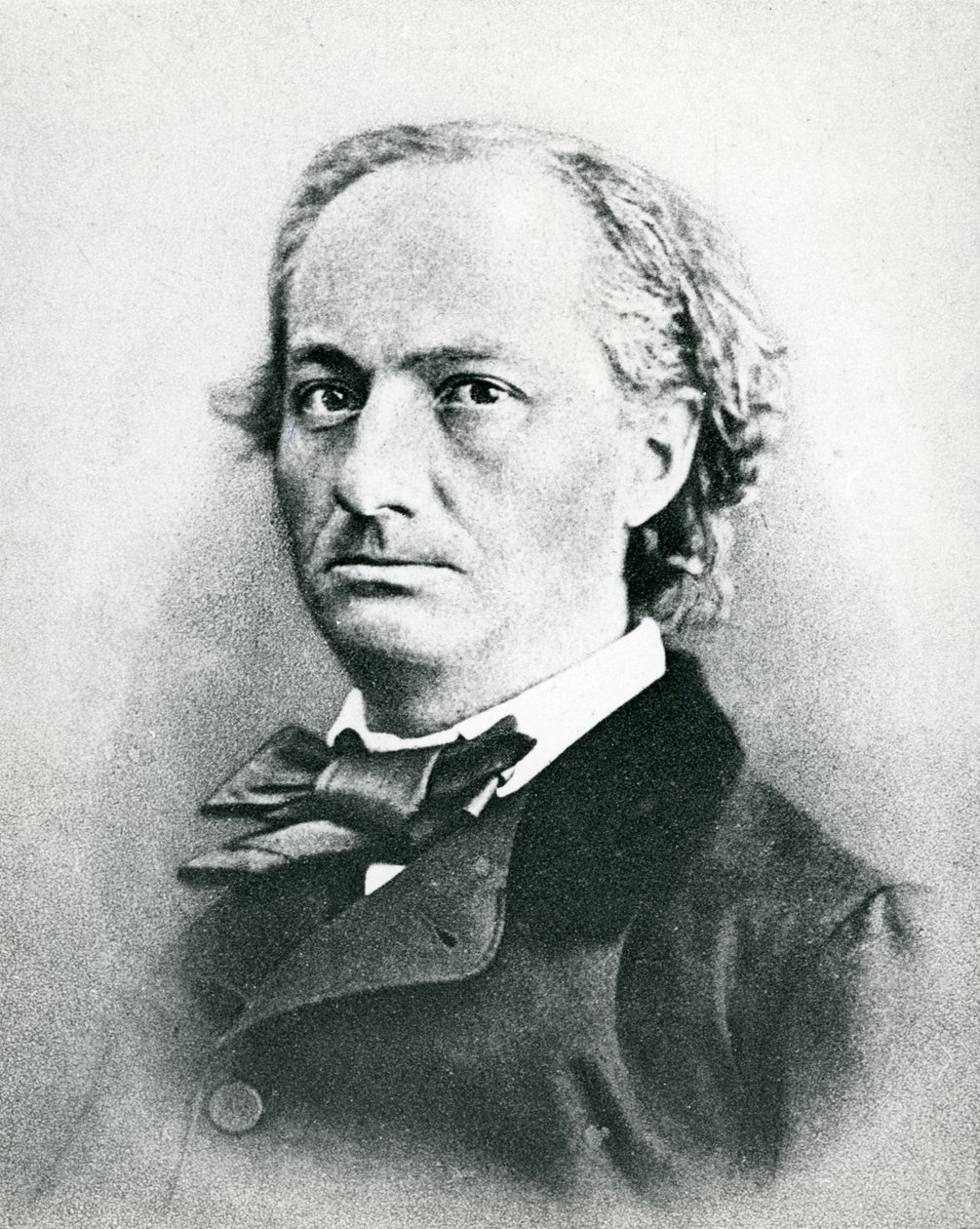 Charles Baudelaire (1821-67) (s/v foto) av French Photographer