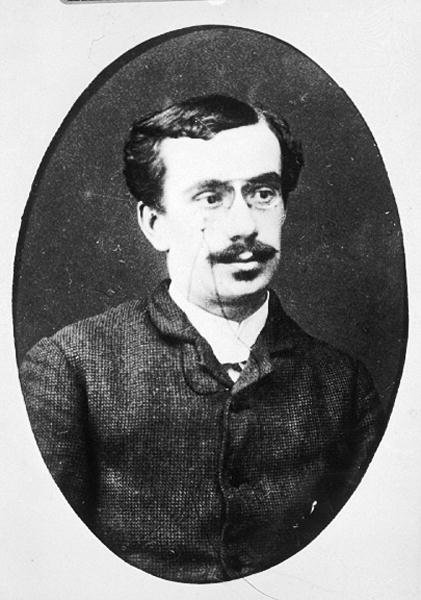 Fernand Pelloutier (1867-1901) vid 20 års ålder av French Photographer