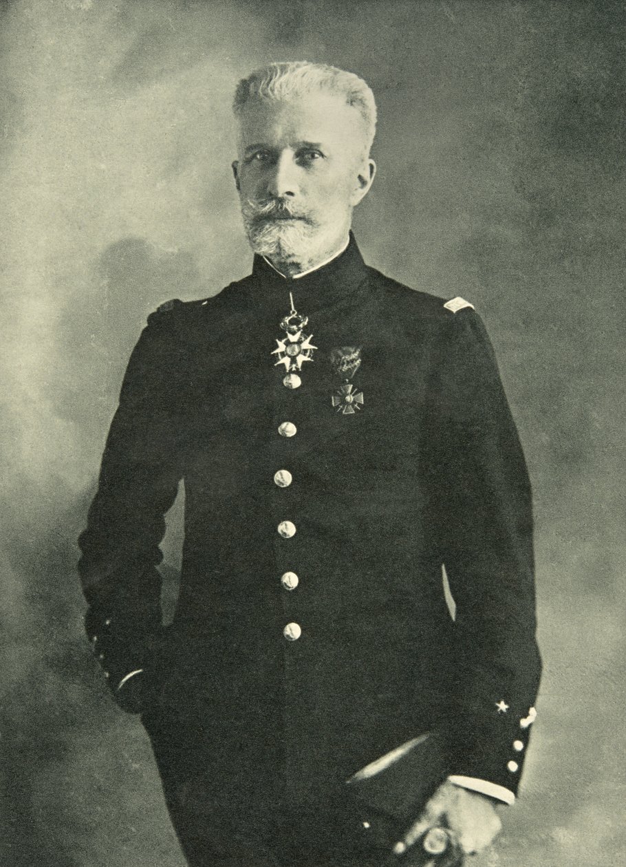 General Charles Alexis Vandenberg (1858-1942), 1900-talet (foto) av French Photographer