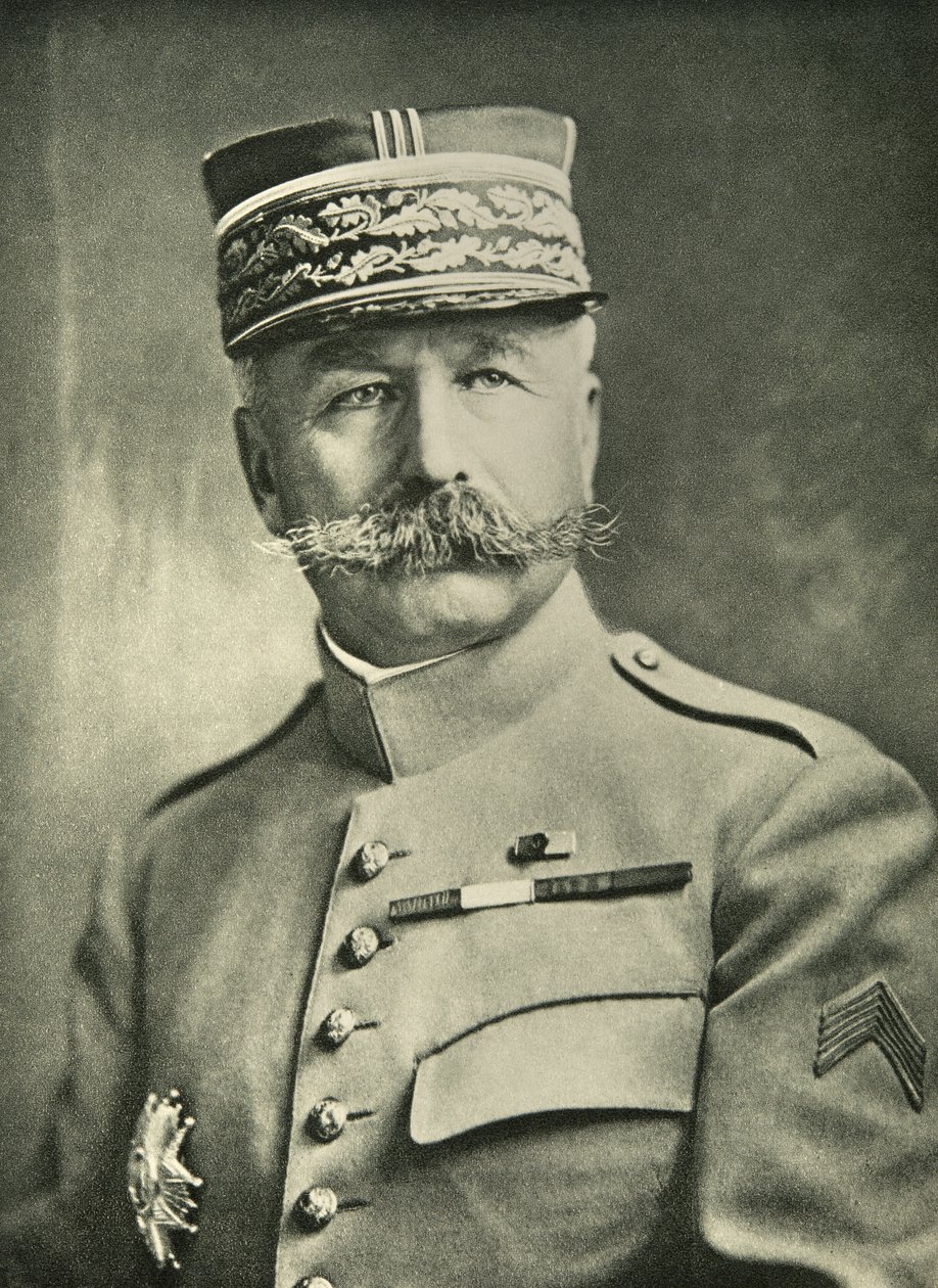 General Elie av Riols De Fonclare (1857-1944), 1900-talet (foto) av French Photographer