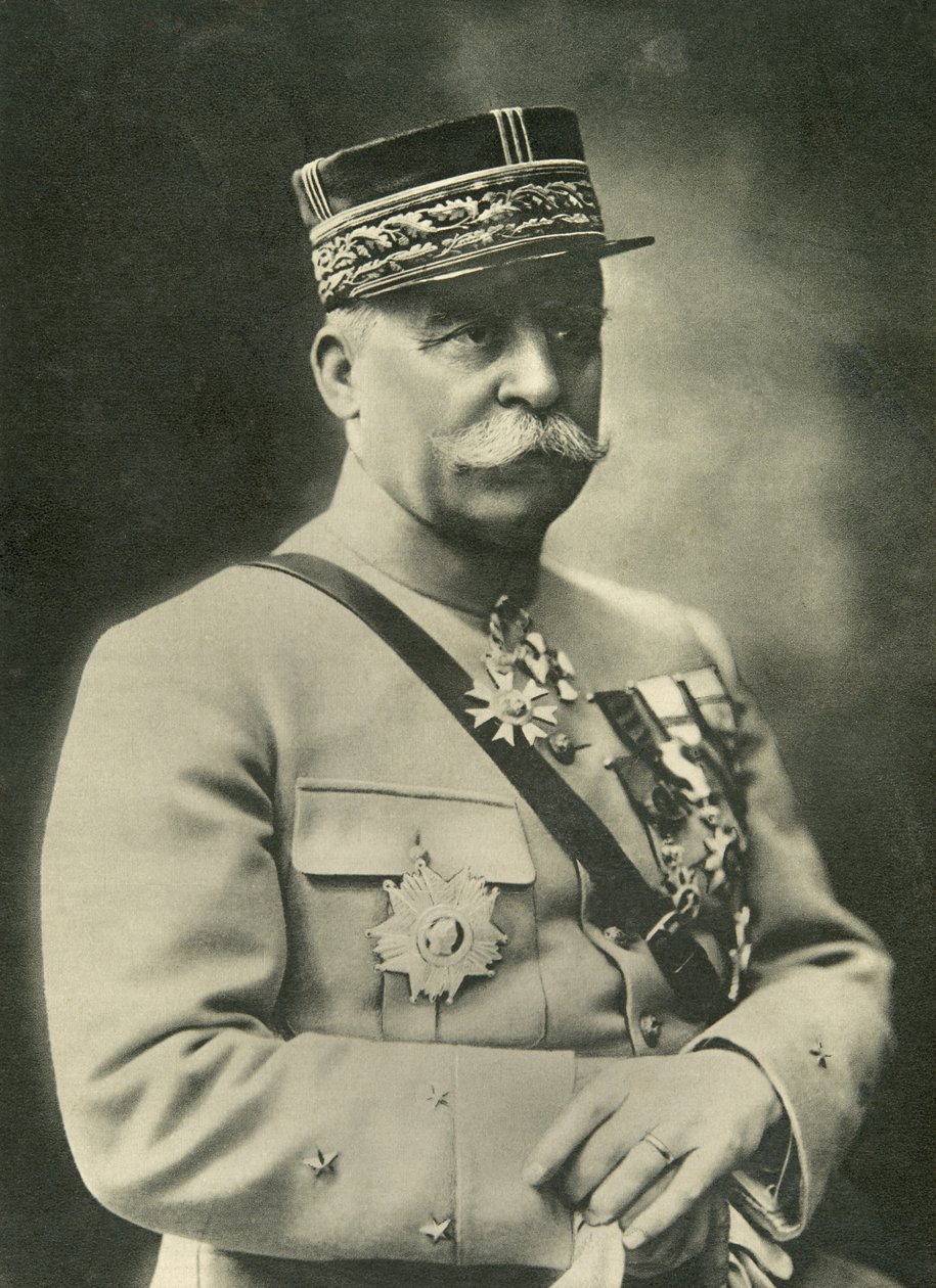 General Francois Marjoulet (1859-1935), 1900-talet (foto) av French Photographer