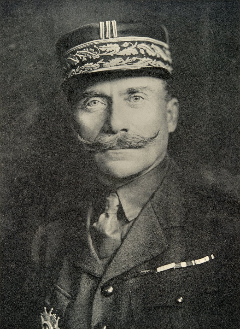 General Paul Prosper Henrys (1862-1943), 1900-talet (foto) av French Photographer