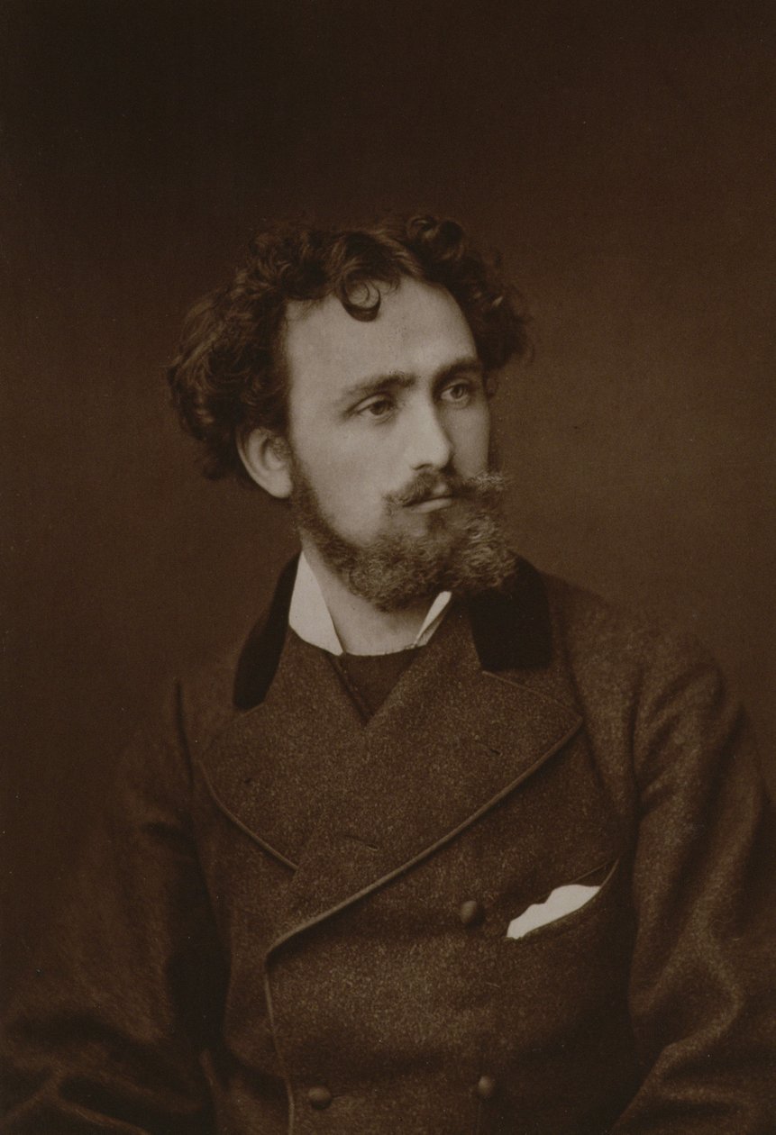 Henri Eugene Delacroix (1845-s.1929), från Contemporary Gallery, ca 1874-78 av French Photographer