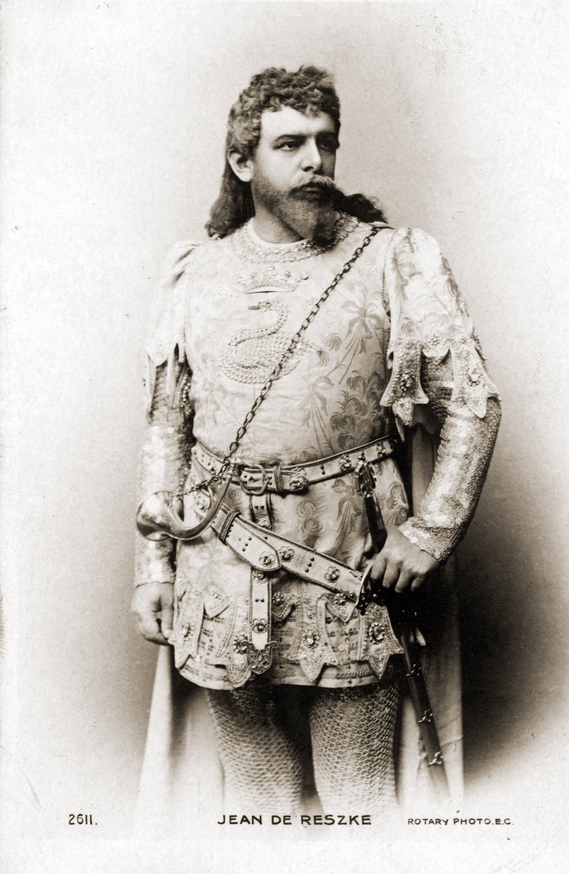 Jean de Reszke som Romeo i Charles François Gounods opera Romeo et Juliette av French Photographer