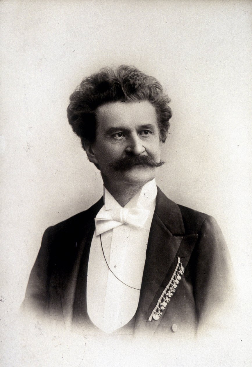Johann II Strauss fils (1825-1899), österrikisk kompositör av French Photographer