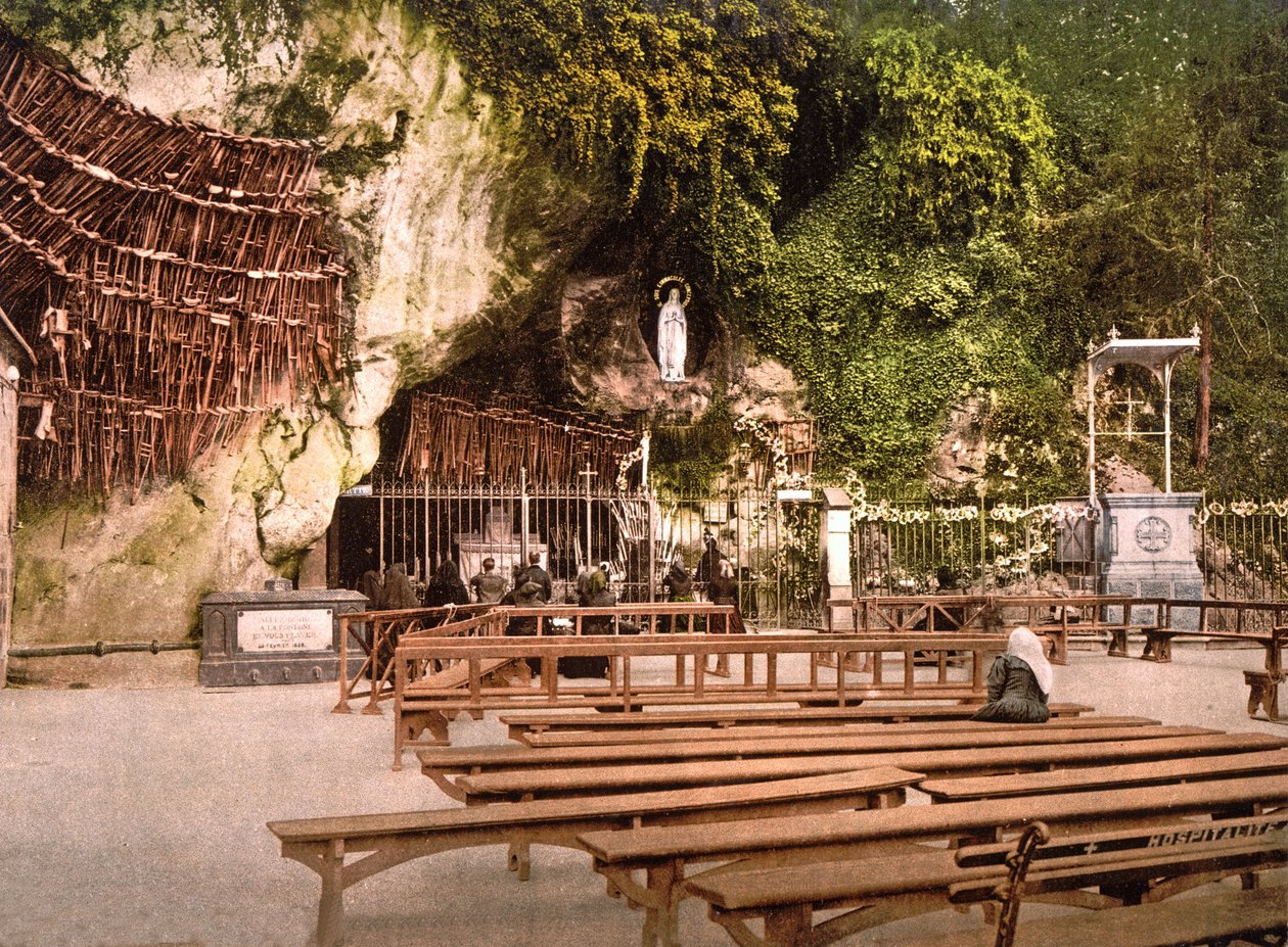 Vår Fru av Lourdes, 1890-1900 av French Photographer