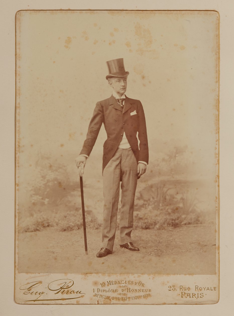 Fotografi från ett souveniralbum till minne av Boni de Castellane av French Photographer