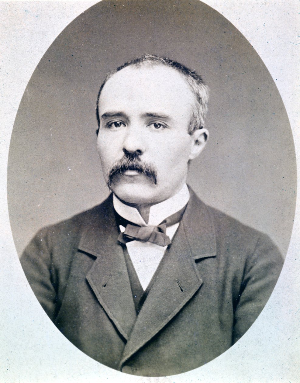 Fotografi av Georges Clémenceau young (1841 - 1929) omkring 1870 - 1880. av French Photographer