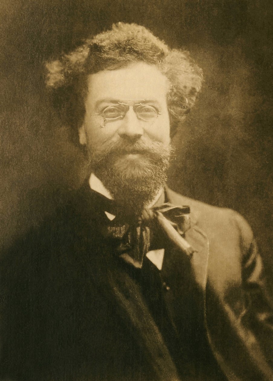 Porträtt av Claude Terrasse (1867-1923), fransk kompositör. av French Photographer