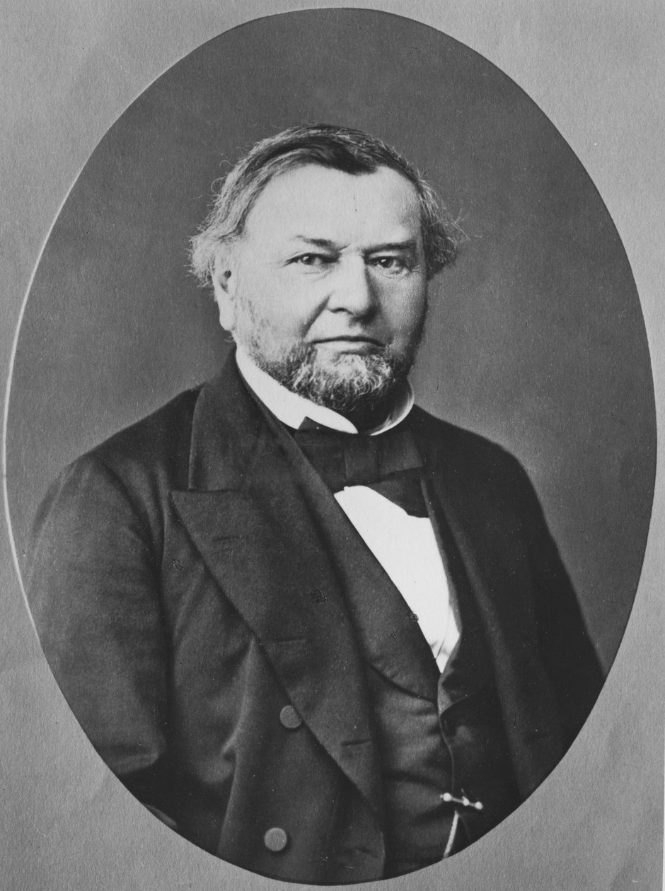 Porträtt av Eugène Melchior Peligot av French Photographer