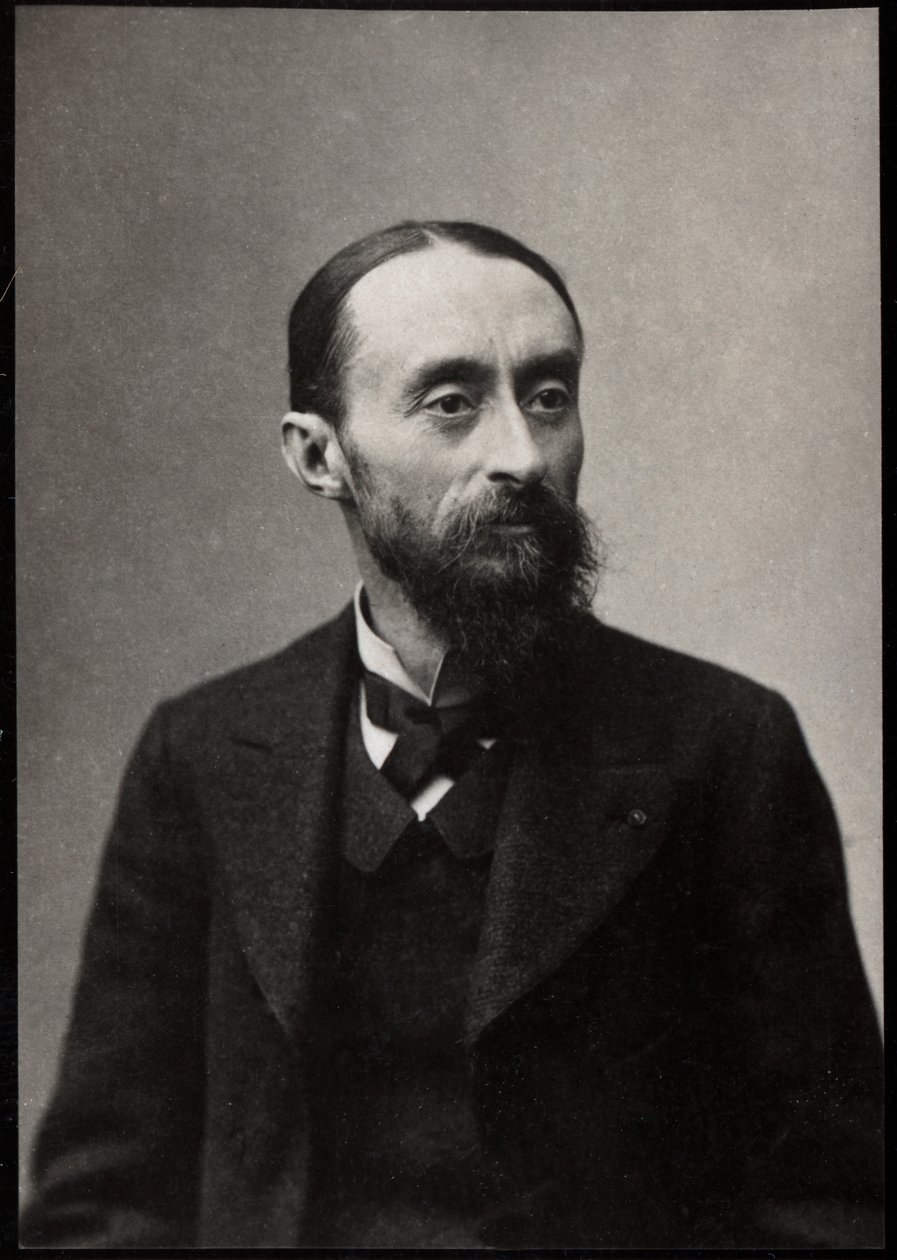 Porträtt av Fernand Cormon (1845-1924), fransk målare. av French Photographer