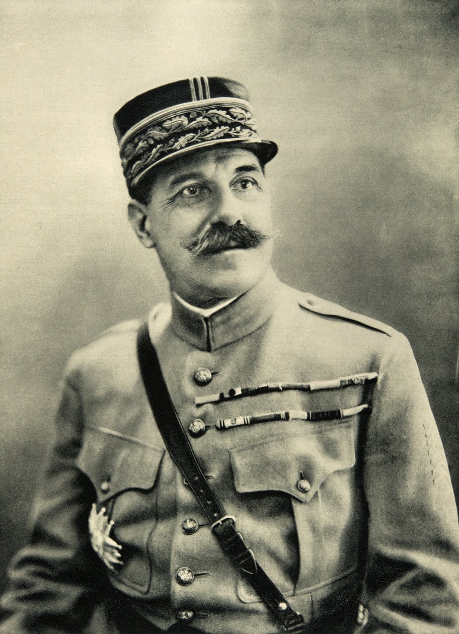 Porträtt av general Pierre Emile Berdoulat (1861-1930), 1900-talet (foto) av French Photographer