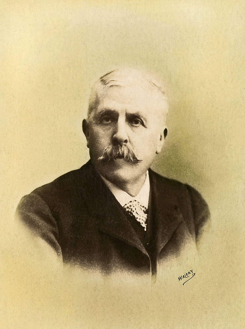 Porträtt av Georges Berger (1834-1910), gruvingenjör, fransk politiker. av French Photographer