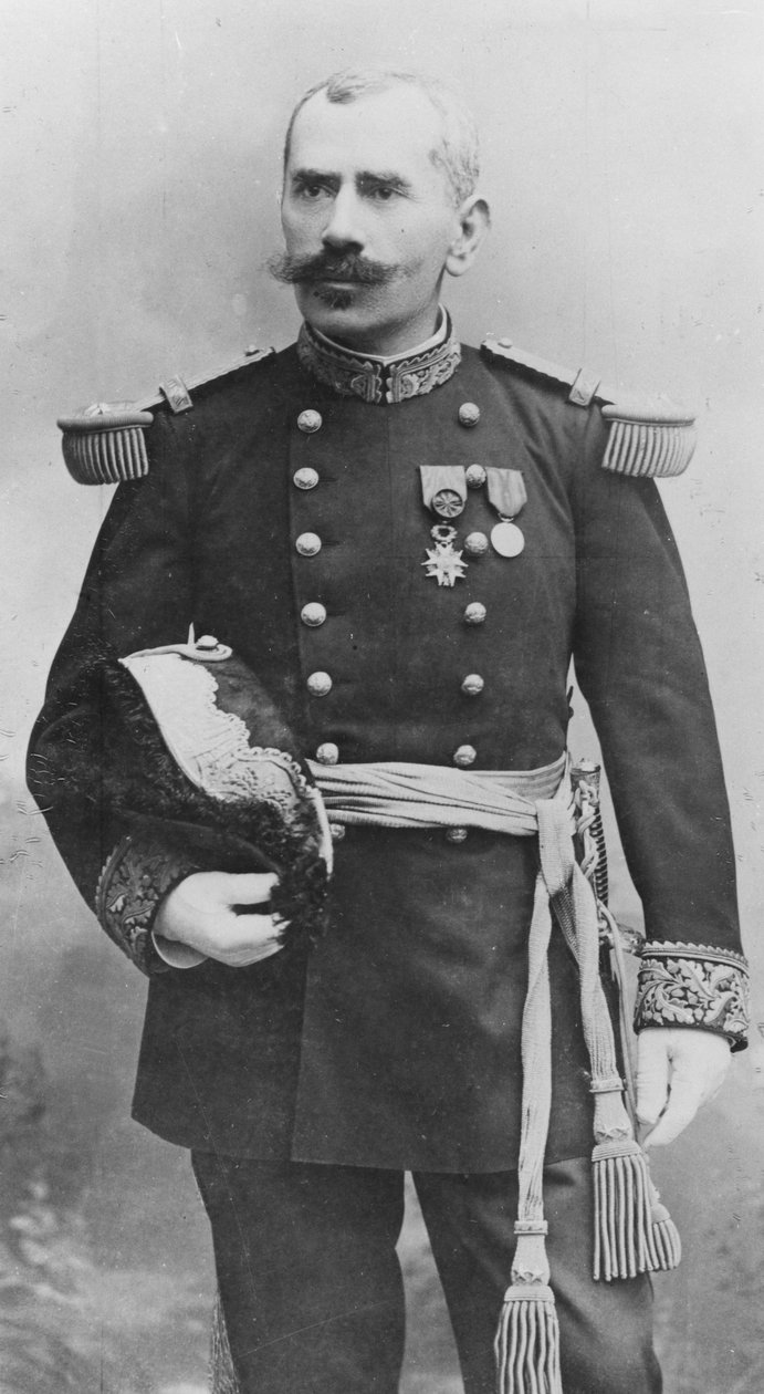 Porträtt av Henri-Nicolas Frey av French Photographer