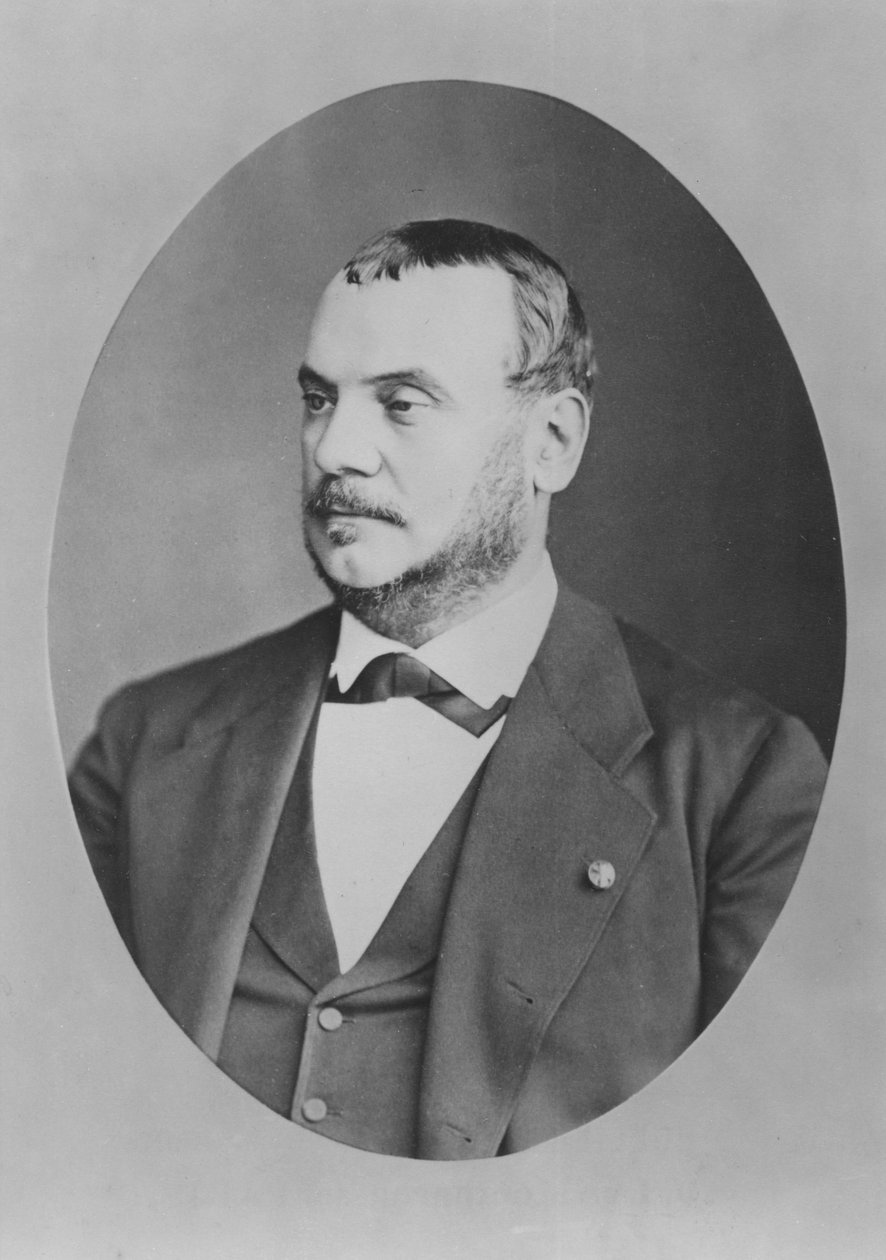 Porträtt av Jean-Baptiste Arban av French Photographer