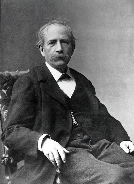 Porträtt av Marcellin Berthelot (1827-1907) (s/v foto) av French Photographer